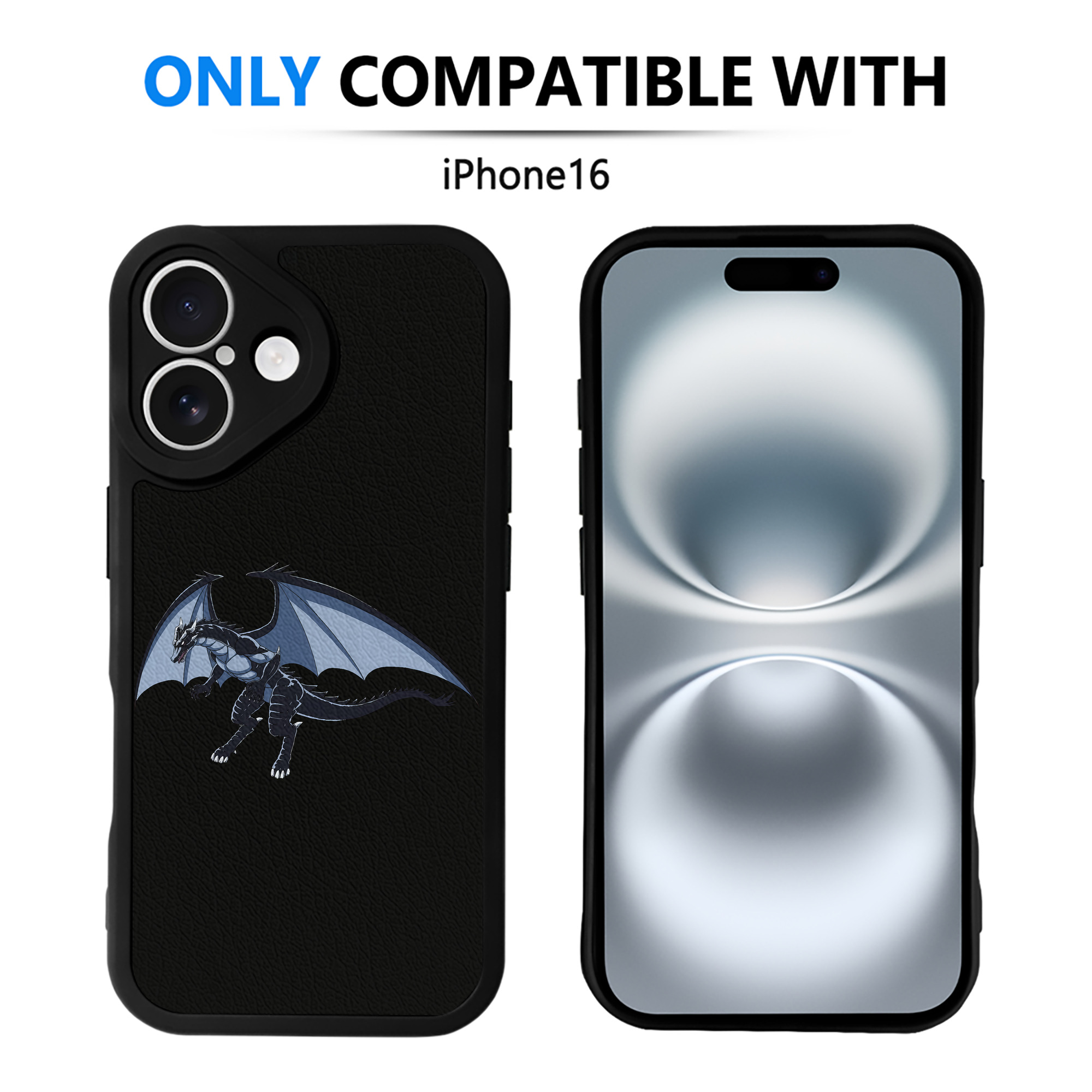 （画像用） 転スラ Regarding Reincarnated to Slime 【iPhone 16シリーズ対応】シリコンスマホケース（レザー調） 材質：シリコン